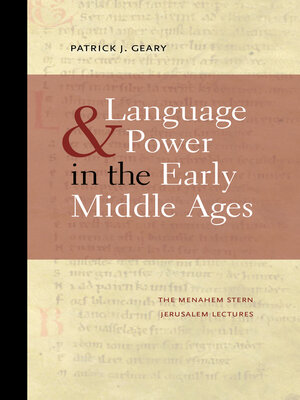 cover image of Language and Power in the Early Middle Ages